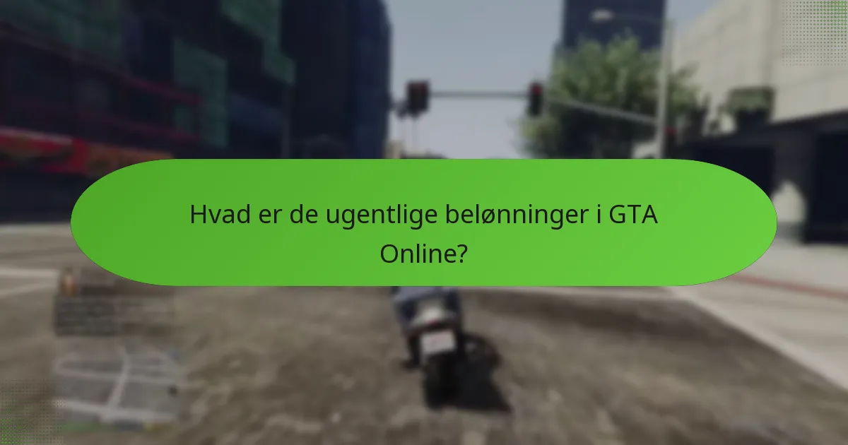 Hvordan kan spillere gøre krav på ugentlige belønninger i GTA Online?