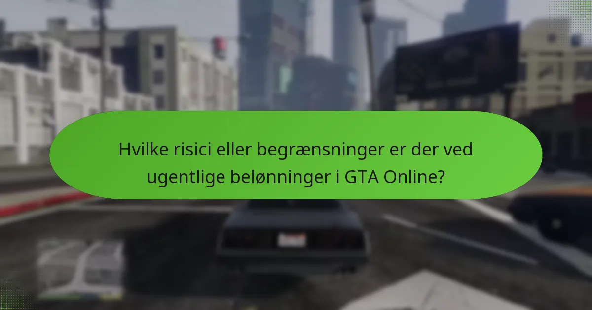 Hvilke strategier kan maksimere ugentlige belønninger i GTA Online?